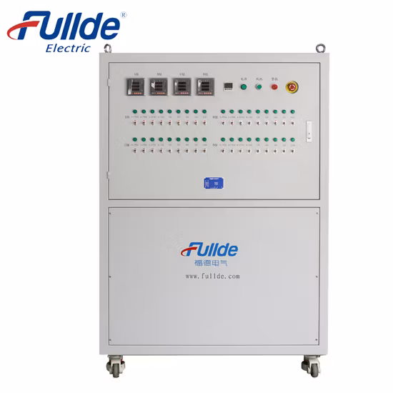 발전기/UPS/인버터/충전 파일 테스트 AC/DC 저항 반응성 Rlc 유형 연속 작업 수동 제어 강제 공기 냉각 휠 휴대용 로드 뱅크