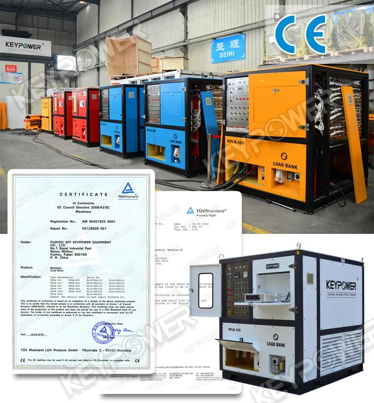 600kw AC Resistive Load Bank, Generator Test Equipment